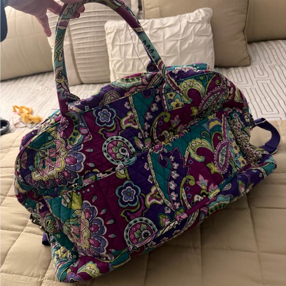 Vera Bradley Paisley Travel Bag - Picture 3 of 3